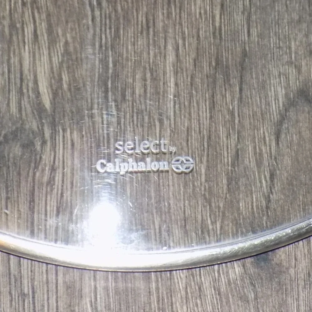 Calphalon Glass‎ Replacement Lid Unisex 12 Inch Clear Good Tempered Steel Rim
